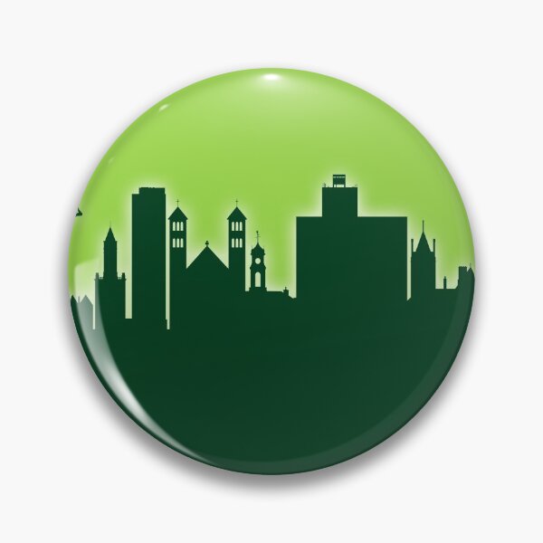 Item preview, Middlesbrough England Skyline designed and sold by ArtPrints.