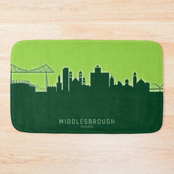 Item preview, Middlesbrough England Skyline designed and sold by ArtPrints.