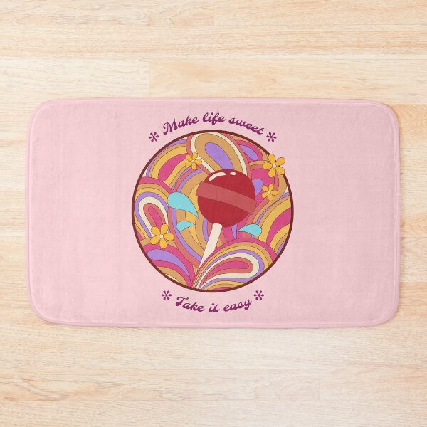 Item preview, Psychedelic lollipop 1970 Vintage Illustration Make Life Sweet designed and sold by javes93.