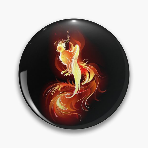 Item preview, Fiery Bird ( Fire Phoenix ) designed and sold by Blackmoon9.