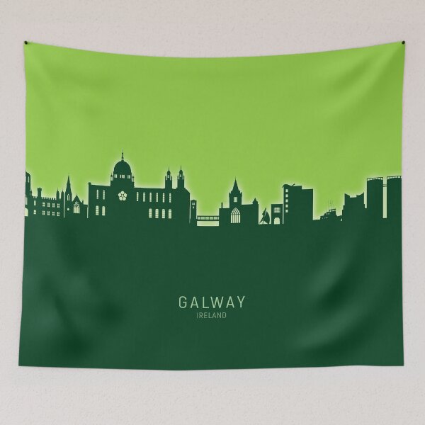 Item preview, Galway Ireland Skyline designed and sold by ArtPrints.