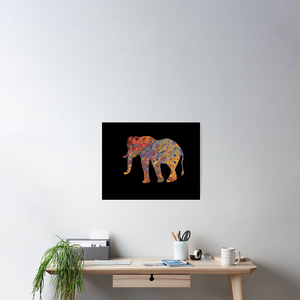 Elephant Mandela Elephant Shirt Gift for Elephant Lover Gift Elephant Shirt Women Save the Elephants Zoo Animal Shirt Bohemian Elephant