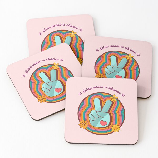 Item preview, Give peace a chance 1970 Vintage Illustration designed and sold by javes93.