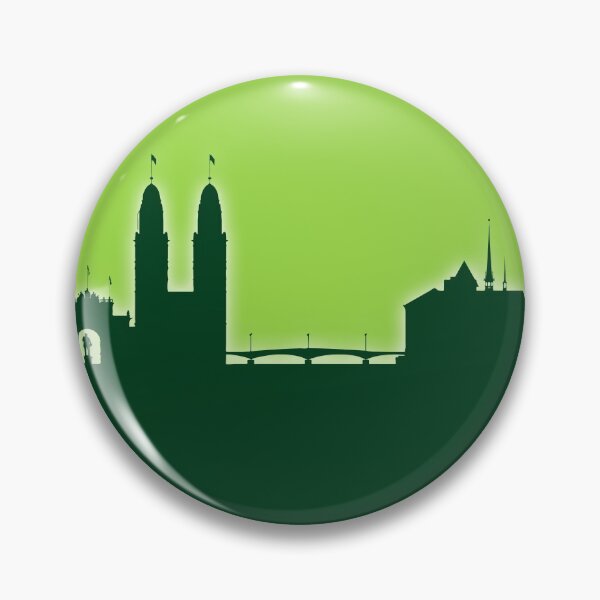 Item preview, Zurich Switzerland Skyline designed and sold by ArtPrints.