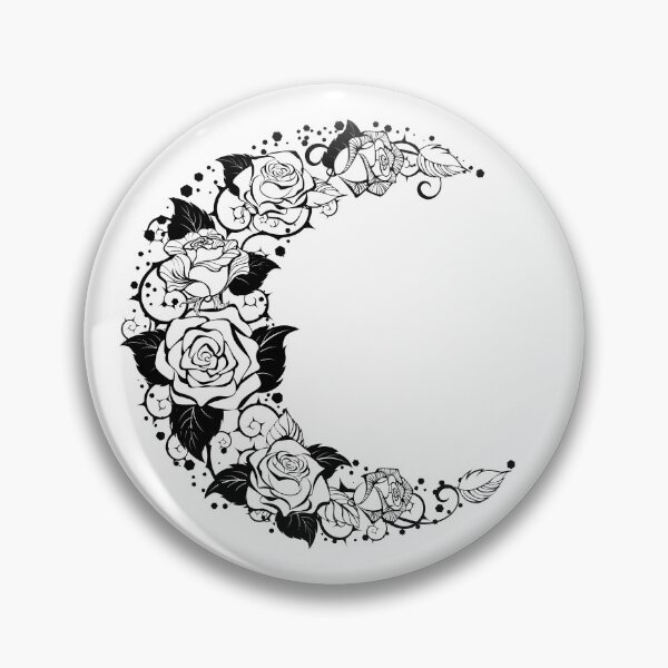 Item preview, Crescent of Contour Roses designed and sold by Blackmoon9.