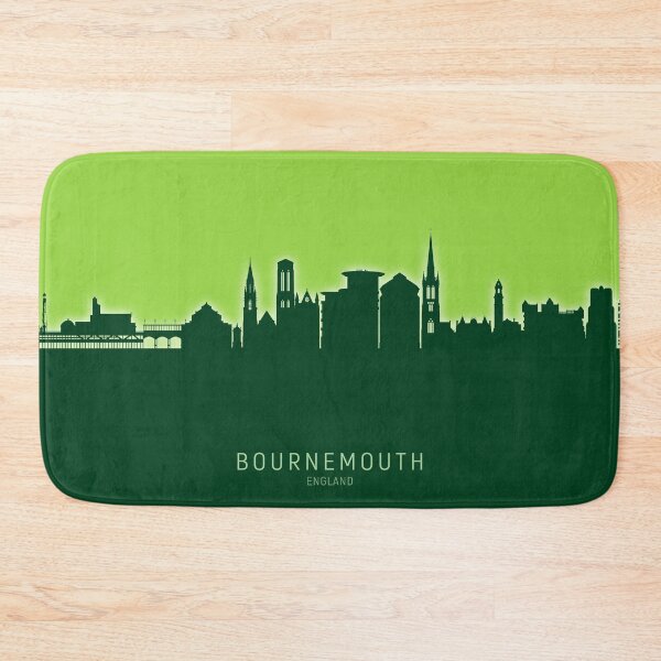 Item preview, Bournemouth England Skyline designed and sold by ArtPrints.