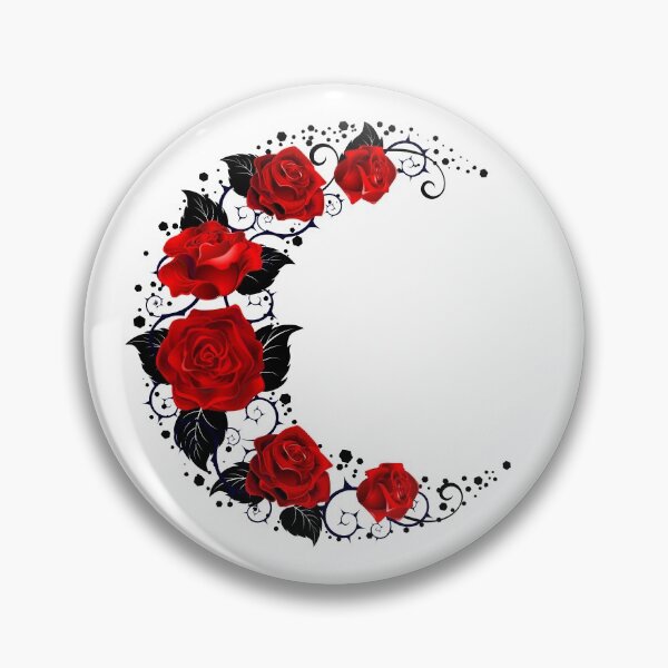 Item preview, The moon of red roses designed and sold by Blackmoon9.