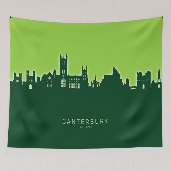 Item preview, Canterbury England Skyline designed and sold by ArtPrints.