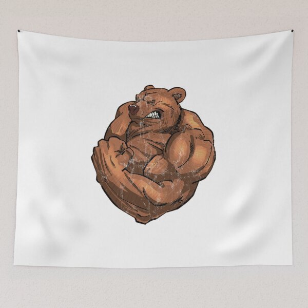 Item preview, Strong Bear With Muscles, Gym  designed and sold by noirty.