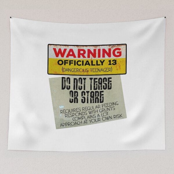 Item preview, Teenage Officially 13  designed and sold by noirty.