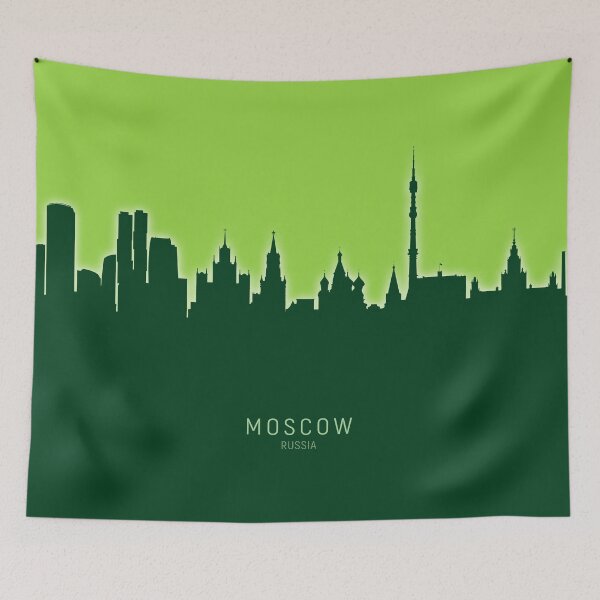 Item preview, Moscow Russia Skyline designed and sold by ArtPrints.