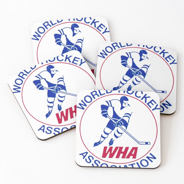 Item preview, WHA Vintage Hockey Defunct Sports League Logo designed and sold by Brett's Vintage Sports.