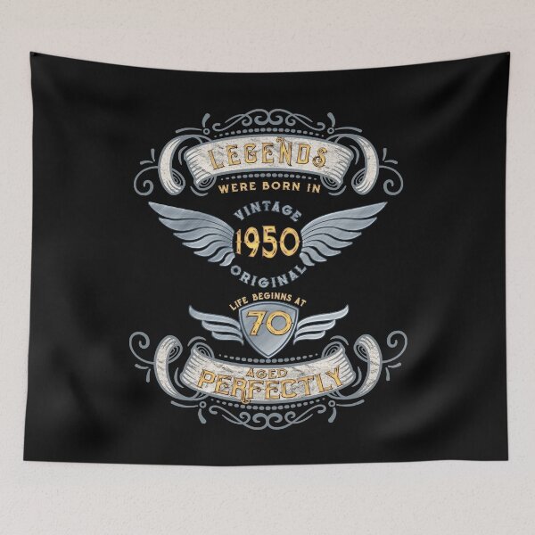 Item preview, 1950 Born - 70th birthday gift designed and sold by Dubbra.