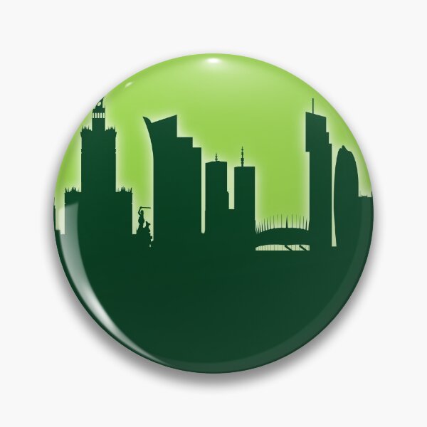 Item preview, Warsaw Poland Skyline designed and sold by ArtPrints.