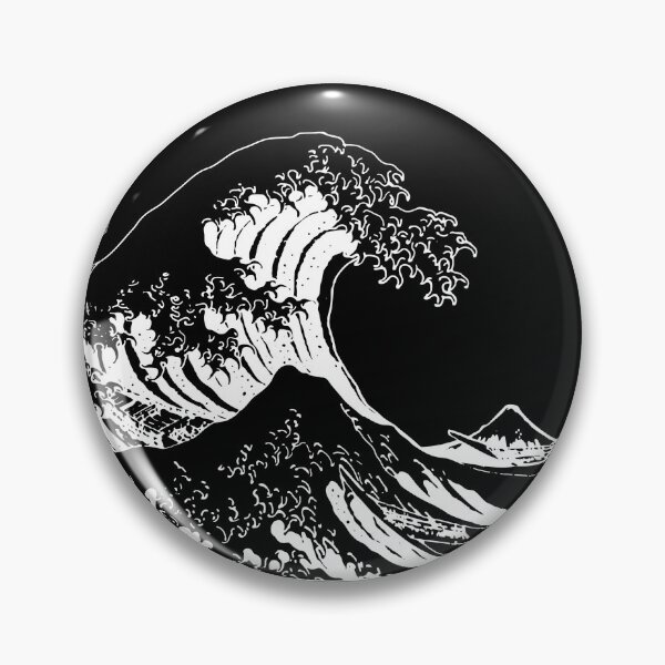 Item preview, The Great Wave Off Kanagawa Illustration designed and sold by onicon.