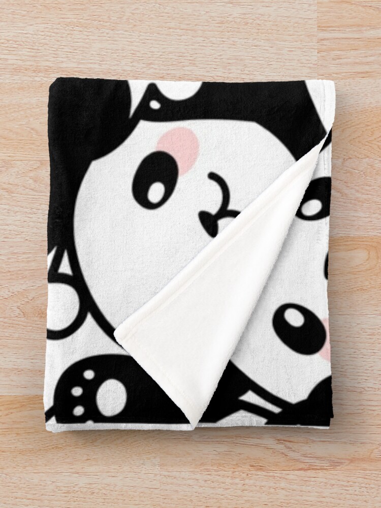 panda plush blanket