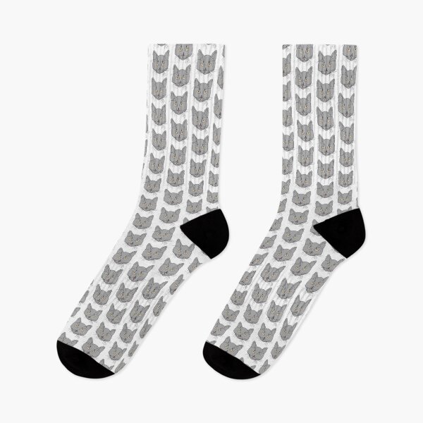 Item preview, grey cat designed and sold by A-Designs000.