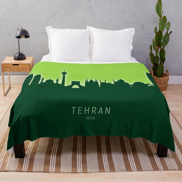 Item preview, Tehran Iran Skyline designed and sold by ArtPrints.