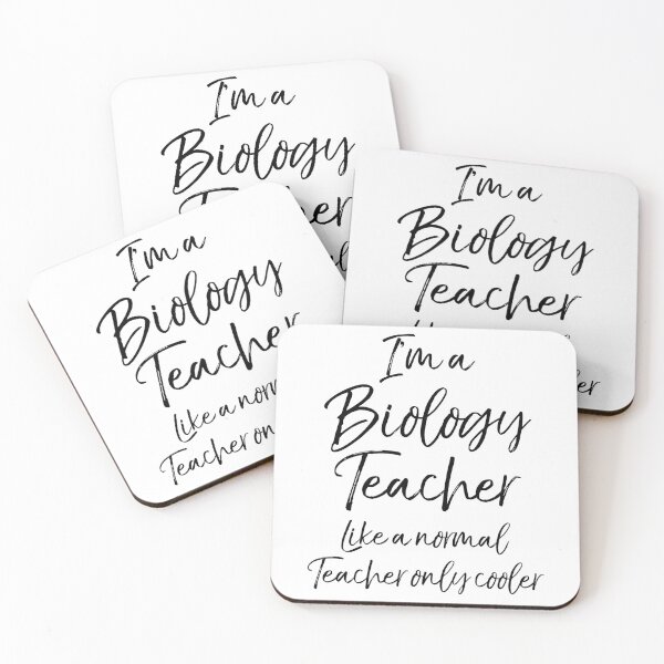Item preview, I'm a Biology Teacher Like a Normal Teacher Only Cooler.PNG Science Quote designed and sold by TNDesignStudio.