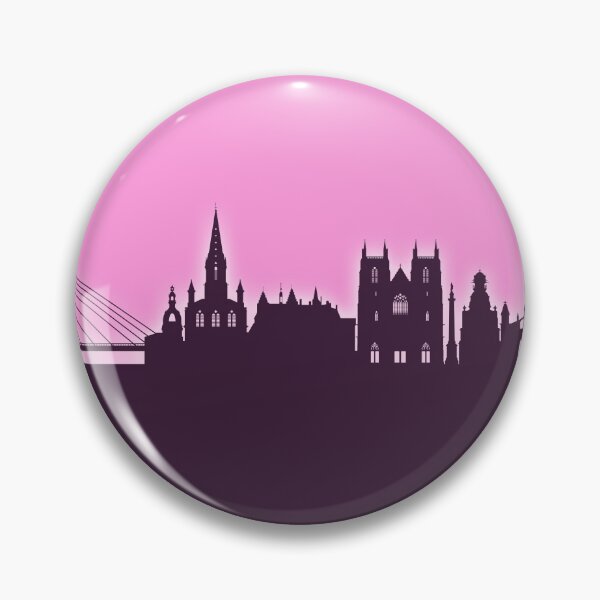Item preview, Nantes France Skyline designed and sold by ArtPrints.