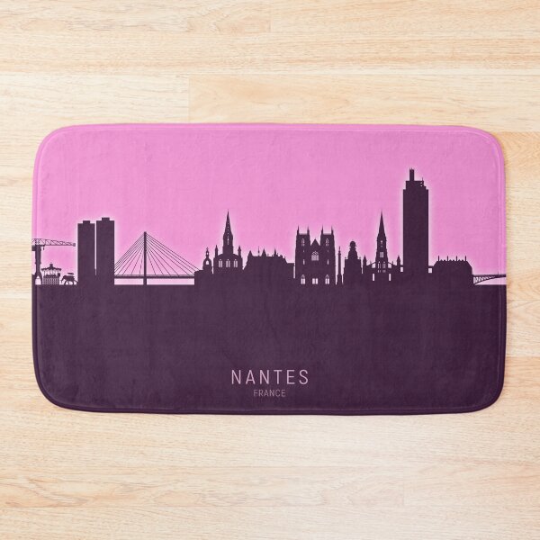 Item preview, Nantes France Skyline designed and sold by ArtPrints.