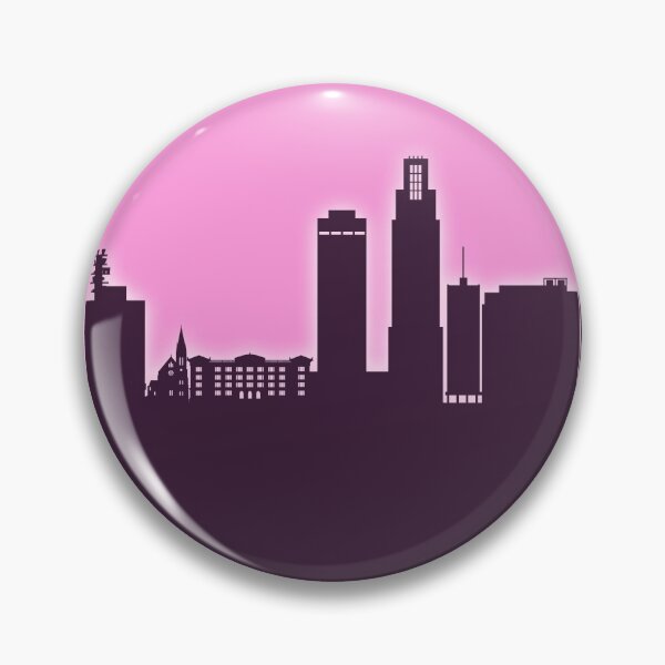 Item preview, Omaha Nebraska Skyline designed and sold by ArtPrints.