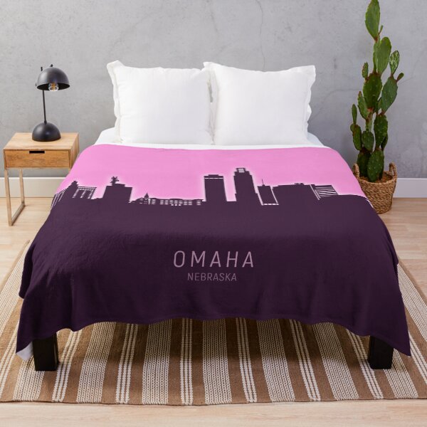 Item preview, Omaha Nebraska Skyline designed and sold by ArtPrints.