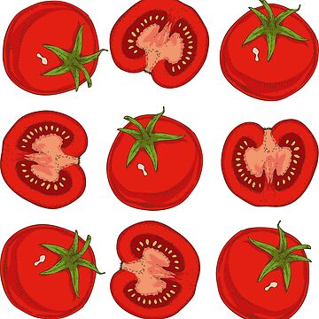 Artwork thumbnail, Ripe Red Tomatoes by deepfuze