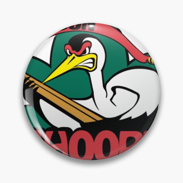 Item preview, Macon Whoopie ECHL Vintage Hockey Logo designed and sold by Brett's Vintage Sports.