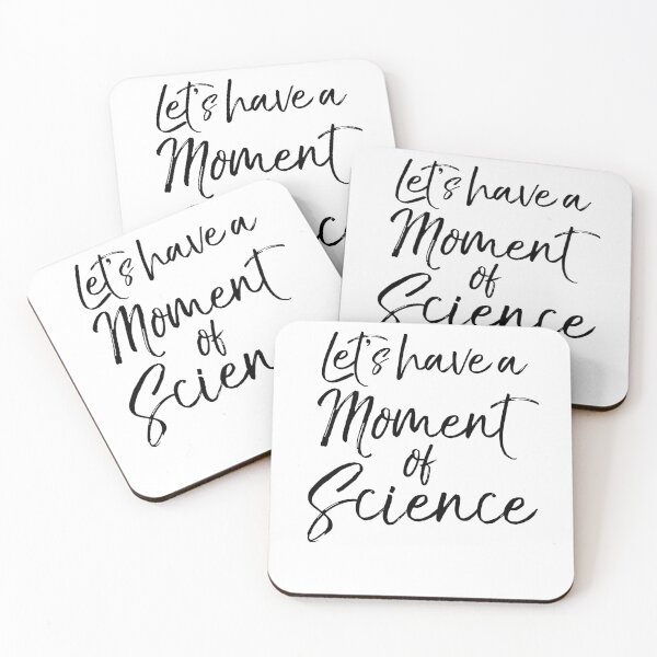 Item preview, Let's Have a Moment of Science Science Quote designed and sold by TNDesignStudio.
