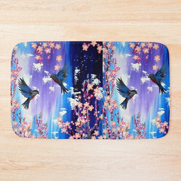 Item preview, Swallows and Japanese Cherry Blossom prints designed and sold by CatherineJacobs.