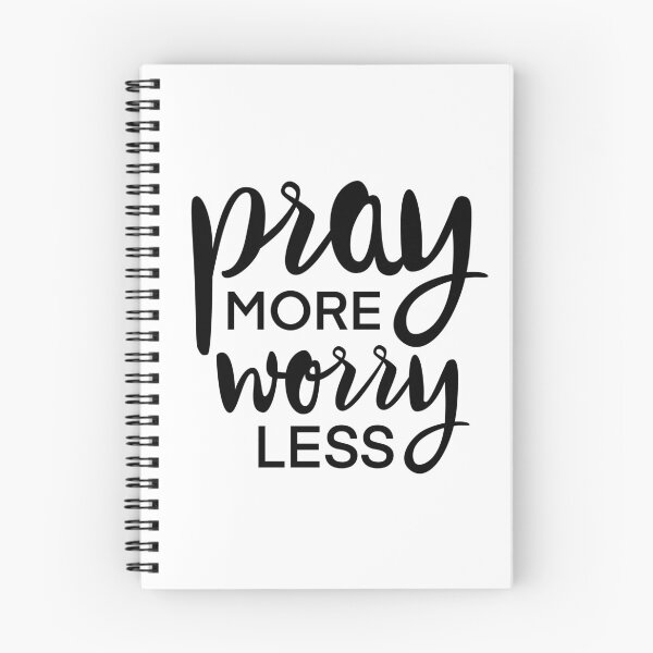 Item preview, Pray More Worry Less designed and sold by themoodydecor.