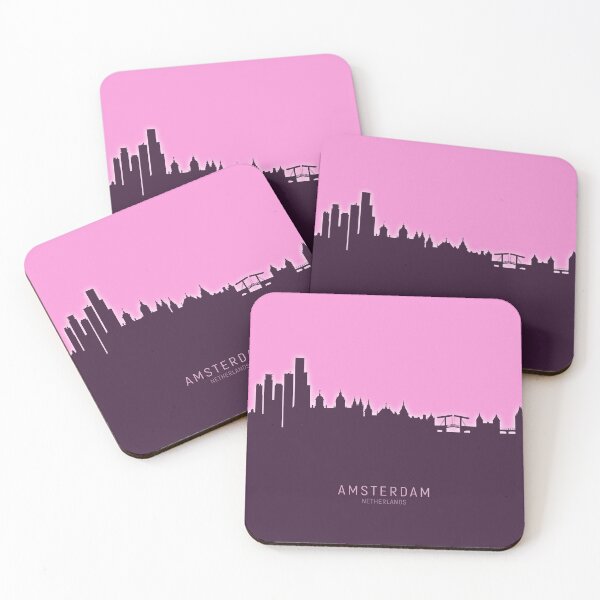 Item preview, Amsterdam The Netherlands Skyline designed and sold by ArtPrints.