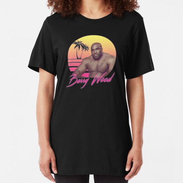 Barry Wood Vintage Aesthetic Slim Fit T-Shirt