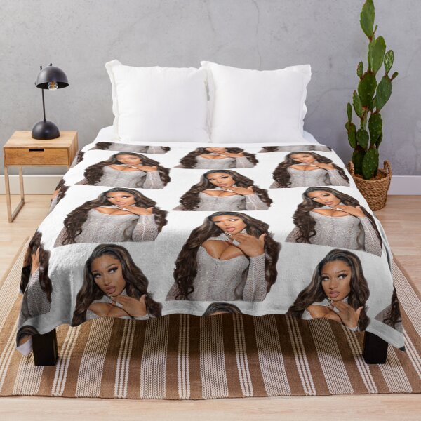 megan thee stallion Throw Blanket