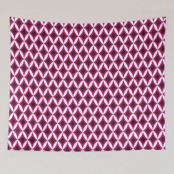 Item preview, Pink Diamond Tiles Abstract Pattern designed and sold by DiaperPapa.