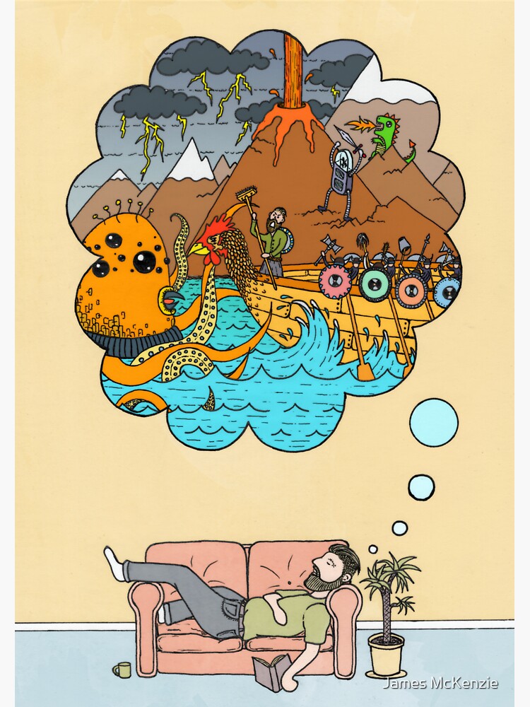 Thumbnail 3 of 3, Magnet, Nap Time designed and sold by JayCougar.