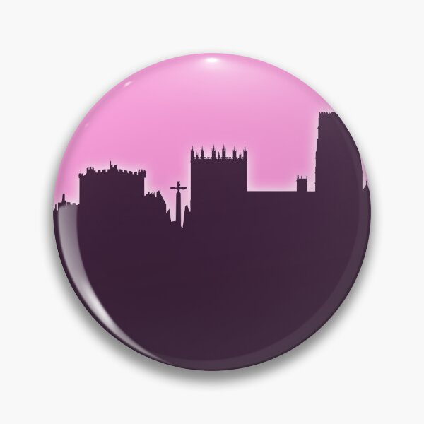 Item preview, Durham England Skyline Cityscape designed and sold by ArtPrints.