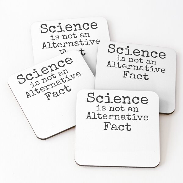 Item preview, Science is Not an Alternative Fact Science Quote designed and sold by TNDesignStudio.