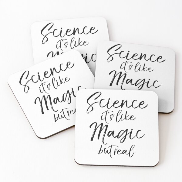 Item preview, Science it's Like Magic but Real Science Quote designed and sold by TNDesignStudio.