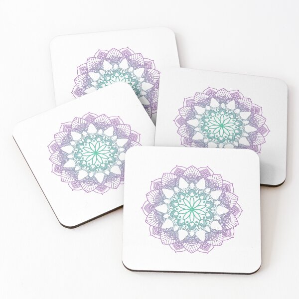 Item preview, Purple Green Mandala designed and sold by SirNevermind.