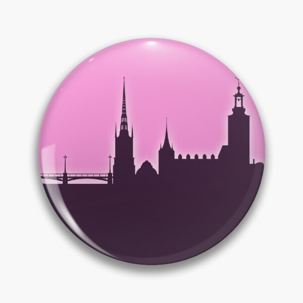 Item preview, Stockholm Sweden Skyline designed and sold by ArtPrints.