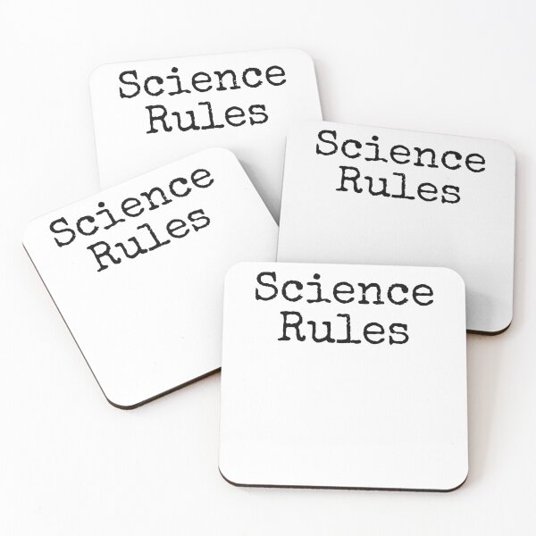 Item preview, Science Rules Science Quote designed and sold by TNDesignStudio.