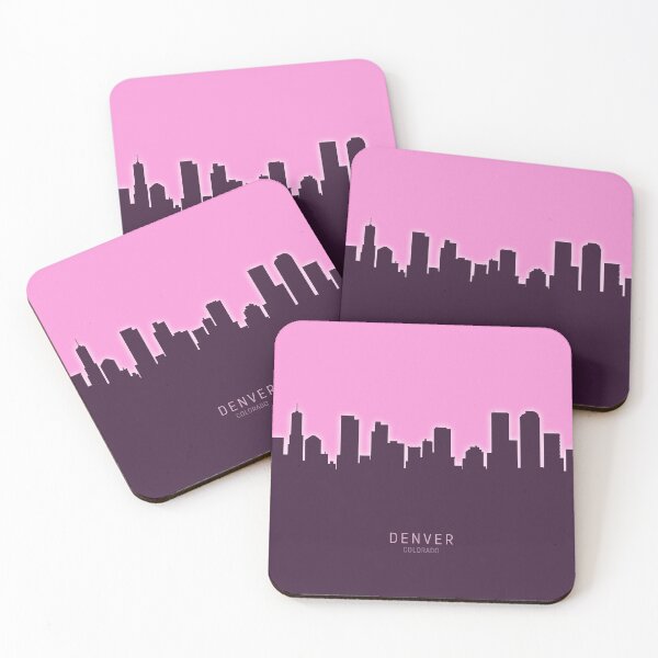 Item preview, Denver Colorado Skyline designed and sold by ArtPrints.