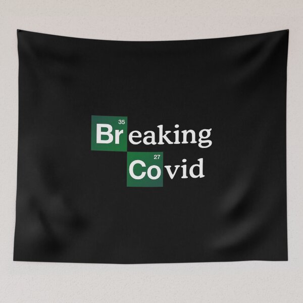 Item preview, Breaking Covid  #Chemist designed and sold by OdmiDesign.