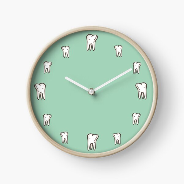 Teeth, Teeth, Teeth Clock