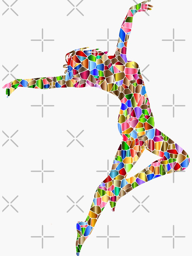 "Dancing Girl" Sticker for Sale by Dawood1317 Redbubble