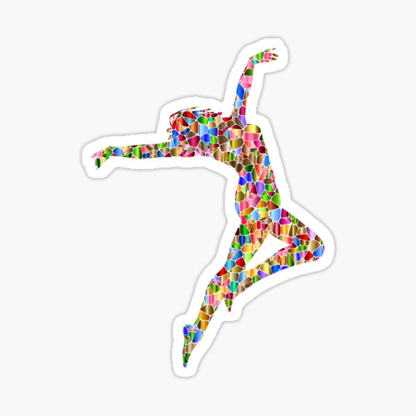 "Dancing Girl" Sticker by Dawood1317 Redbubble