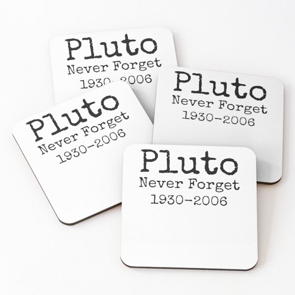Item preview, Space Joke Pluto Never Forget 1930-2006 Science Quote designed and sold by TNDesignStudio.