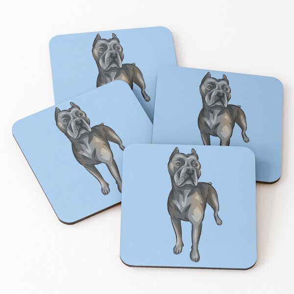 Item preview, Cane Corso | Blue Brindle | Cute Cartoon Dog Art designed and sold by shirinsart.